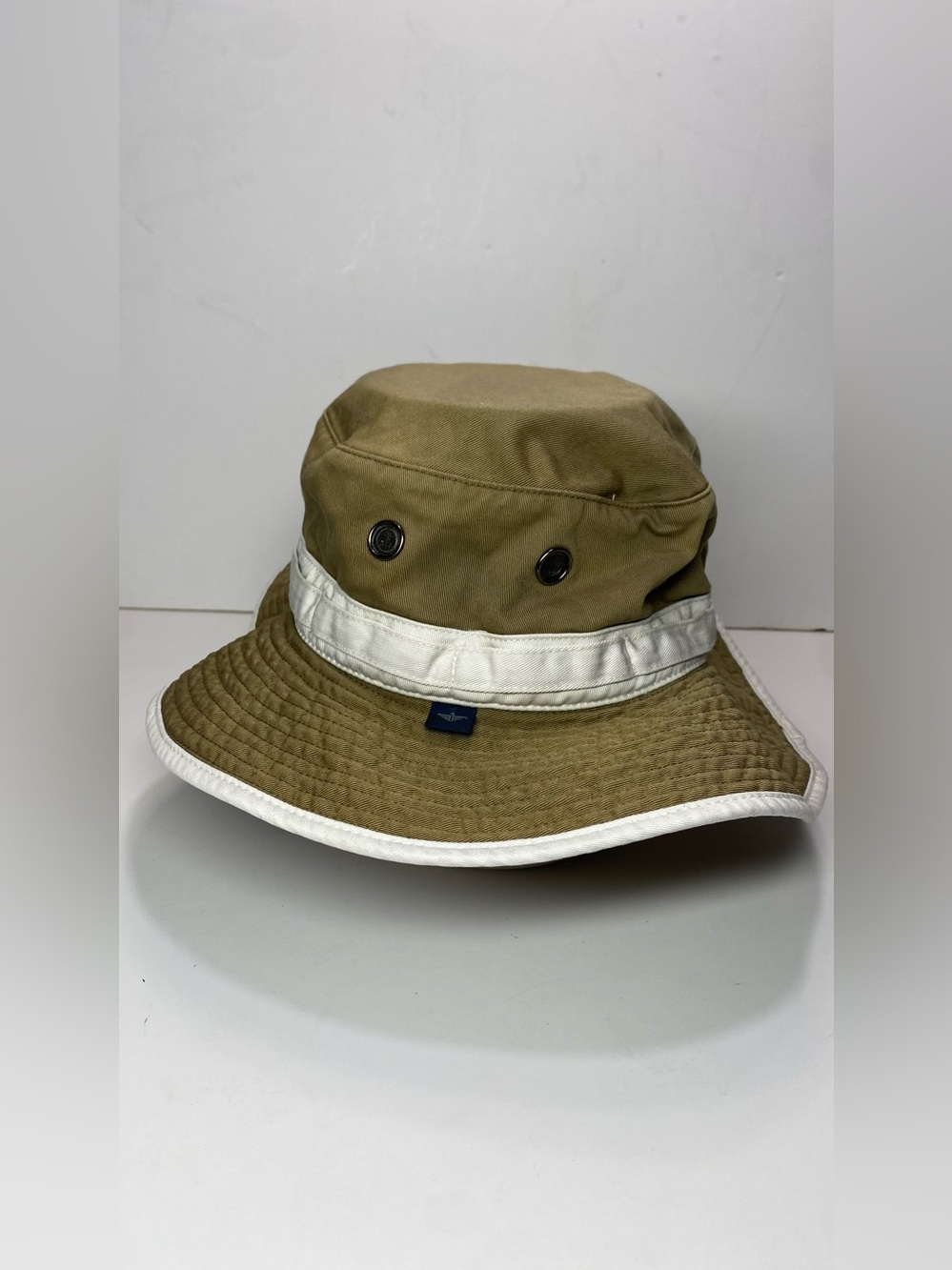 Dockers Olive Green and White Bucket Hat
